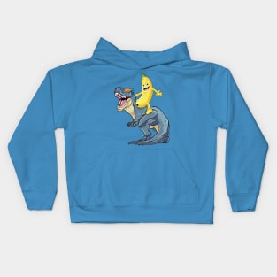 Banana-Rex: The Ultimate Duo Kids Hoodie